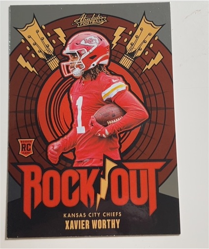 2024 Panini Absolute #RO-XWY Xavier Worthy — front