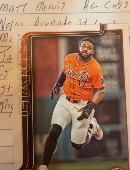 2025 Topps Series 2 #527 Heliot Ramos — front