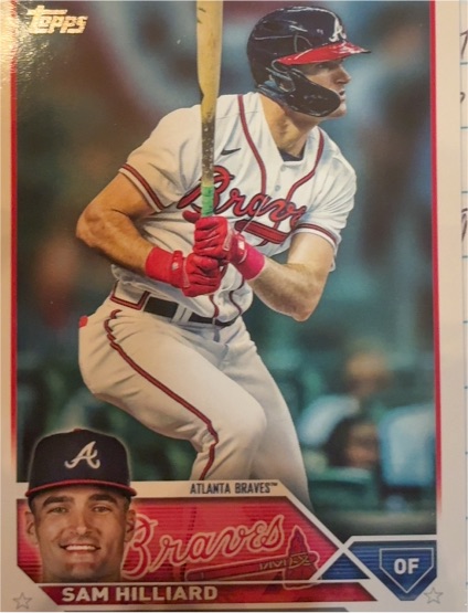 2023 Topps Update #US263 Sam Hilliard — front