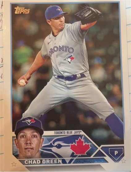 2023 Topps Update #US176 Chad Green — front