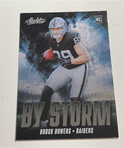 2024 Panini Absolute By Storm #BS-BBS Brock Bowers — front