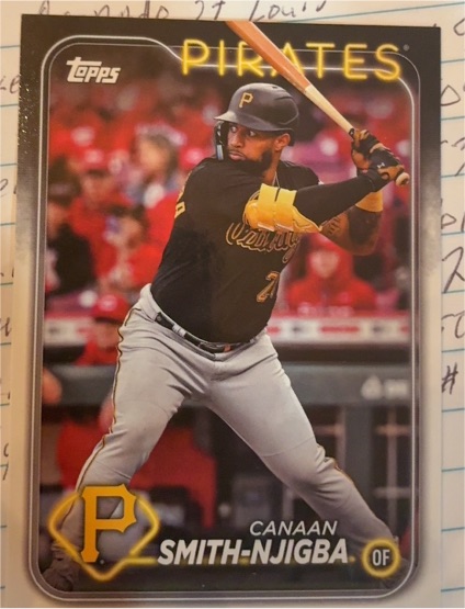 2024 Topps Canaan Smith-Njigba — front