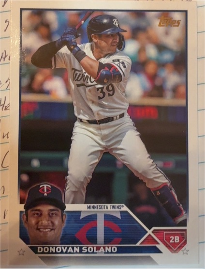 2023 Topps Update #US106 Donovan Solano — front