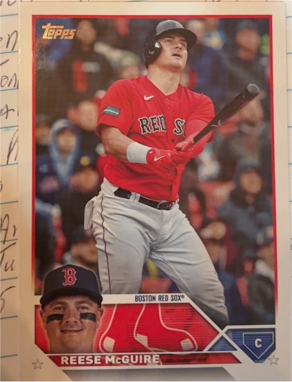 2023 Topps Update #US115 Reese McGuire — front
