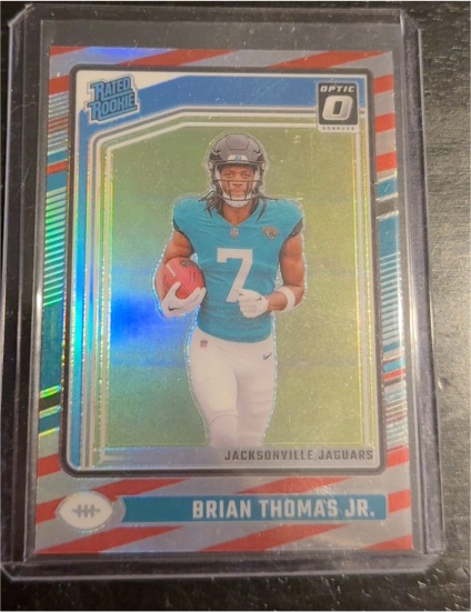 2024 Donruss Optic #214 Brian Thomas Jr. — front