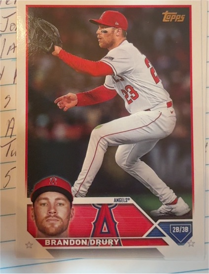 2023 Topps Update #US22 Brandon Drury — front
