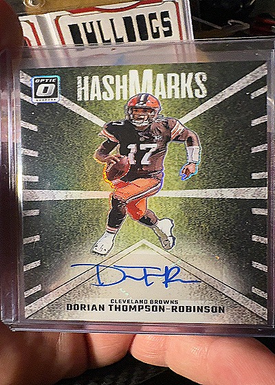 2024 Panini Donruss Optic #HM-DTR Dorian Thompson-Robinson — front