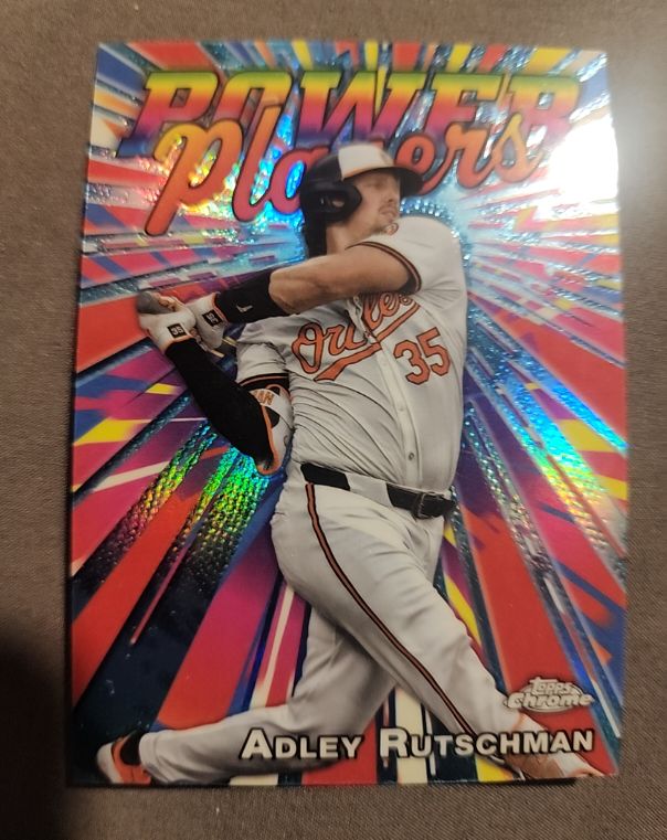 2025 Topps Chrome #PP-5 Adley Rutschman Power Players — front