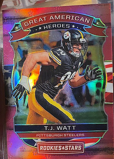 2023 Panini Prizm #254 T.J. Watt — front