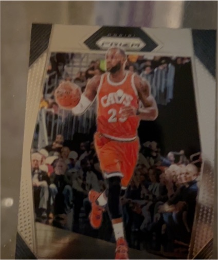 2017-18 Panini Prizm #191 LeBron James — front