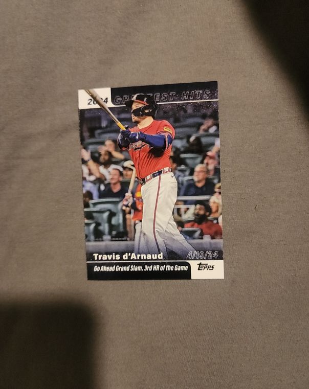 2025 Topps Series 1 #GH-26 Travis d'Arnaud — front