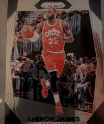 2017-18 Panini Prizm #191 LeBron James — front
