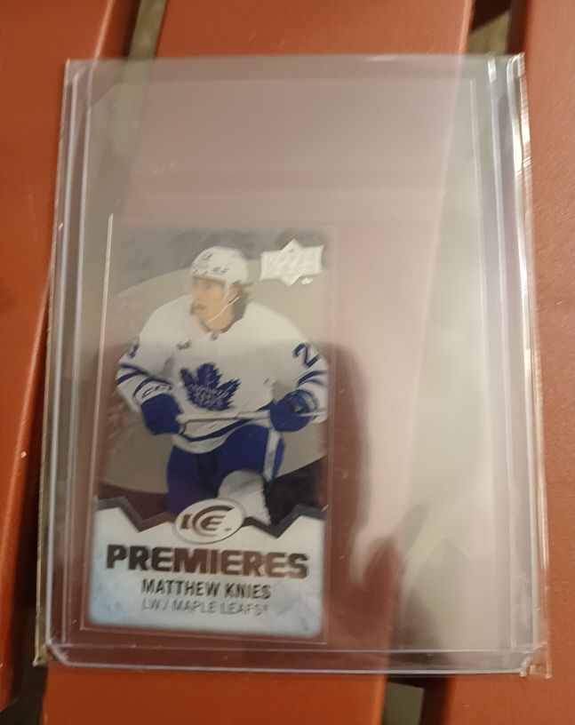 2023-24 Upper Deck Ice Premieres Mini #MI-20 Matthew Knies — front