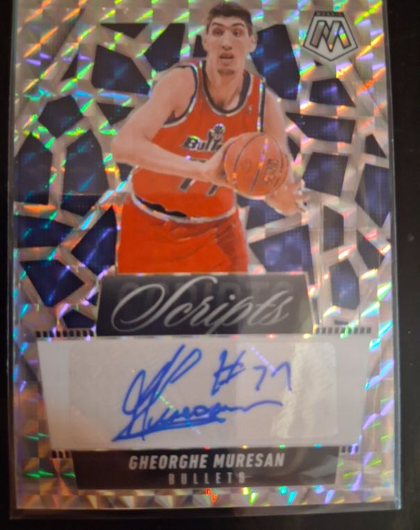 2024-25 Panini Mosaic Scripts #MS-MUR Gheorghe Muresan — front
