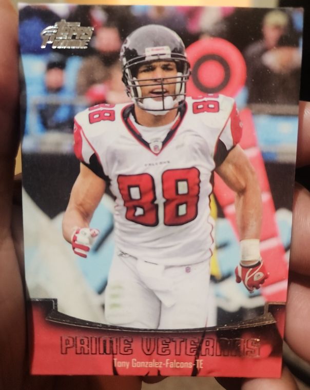 2011 Topps Prime #PV-TG Tony Gonzalez — front