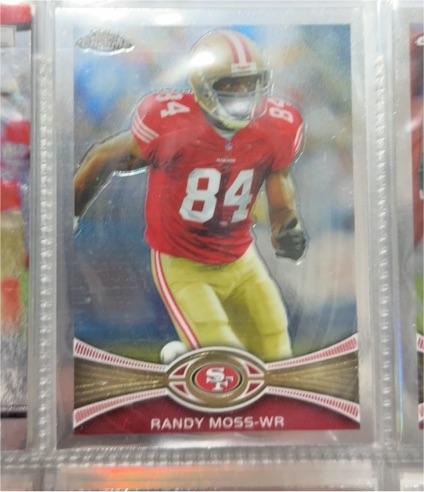 2012 Topps Chrome #32 Randy Moss — front