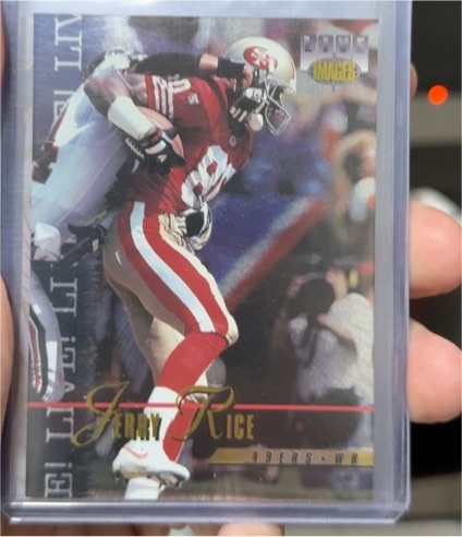 1995 Classic Images Live #11 Jerry Rice — front