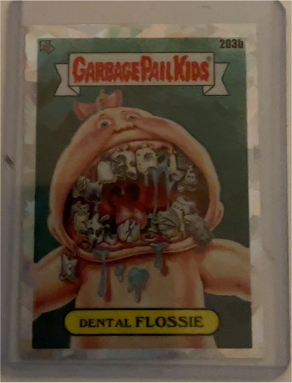 2022 Topps Chrome Garbage Pail Kids Original Series 5 #203b Dental Flossie — front