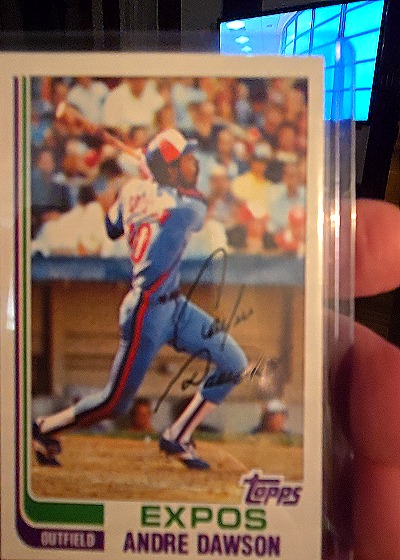 1982 Topps #540 Andre Dawson — front