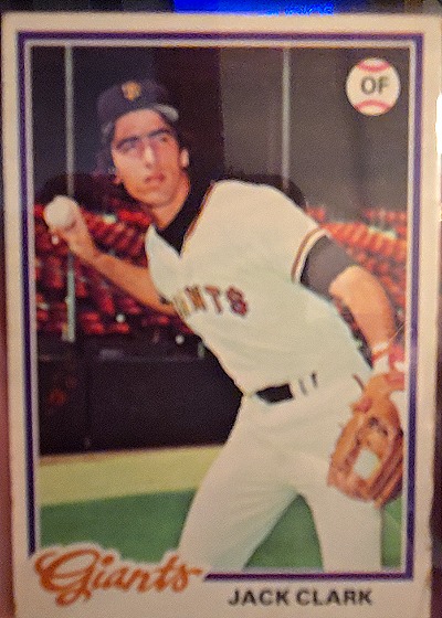 1978 Topps #384 Jack Clark — front