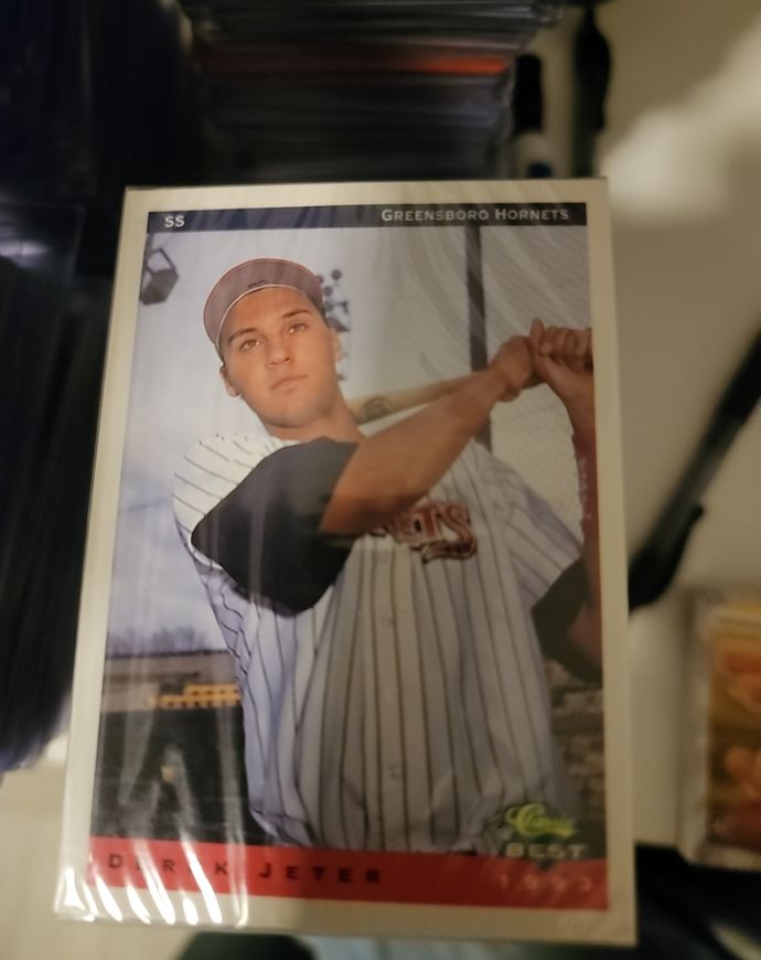 1993 Classic Best #1 Derek Jeter — front