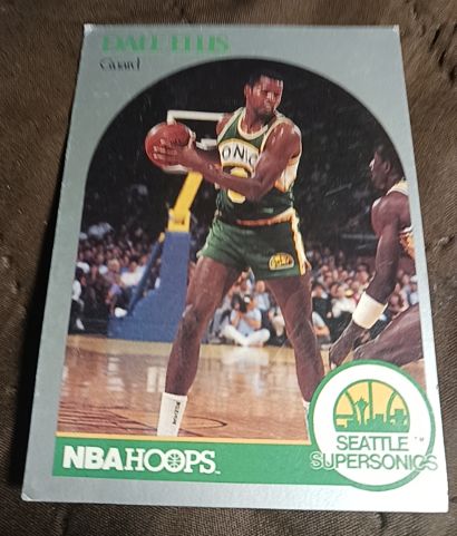 1990-91 NBA Hoops #277 Dale Ellis — front