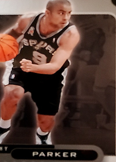 2003 Upper Deck Lego #6 Tony Parker — front
