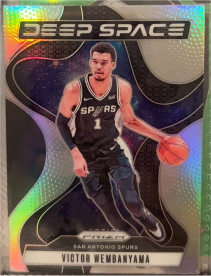 2024-25 Panini Prizm #2 Victor Wembanyama Deep Space — front