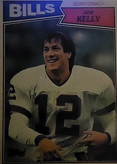 1989 Topps #24 Jim Kelly — front