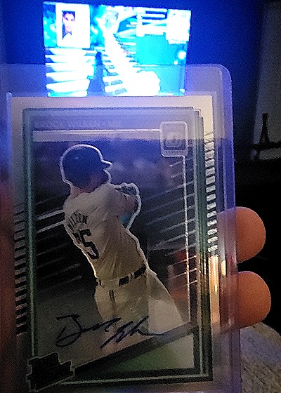 2020 Donruss Optic #65 Dustin May — front