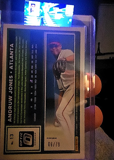 2025 Donruss Optic #L-13 Andruw Jones — back