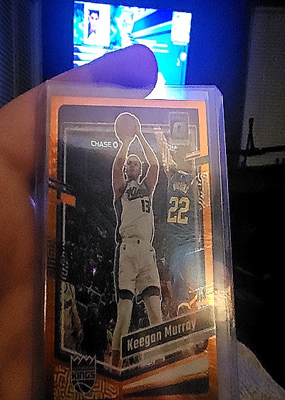 2023-24 Donruss Optic #97 Keegan Murray — front