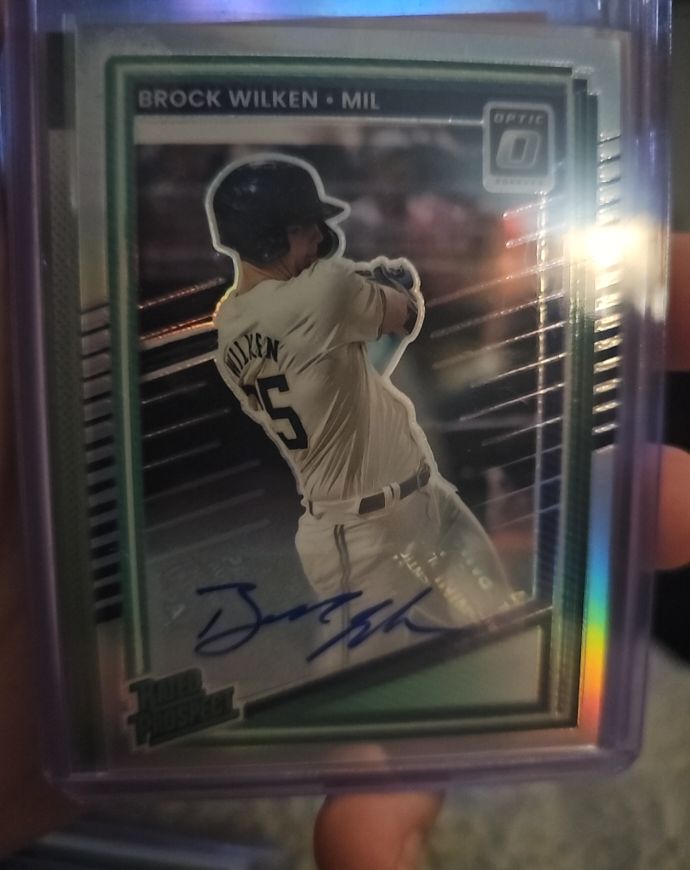 2025 Donruss Optic #115 Brock Wilken — front