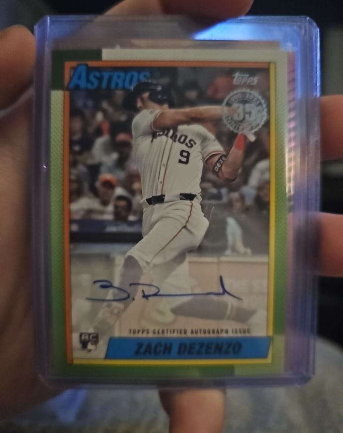 2025 Topps Series 2 #90B2-ZD Zach Dezenzo — front