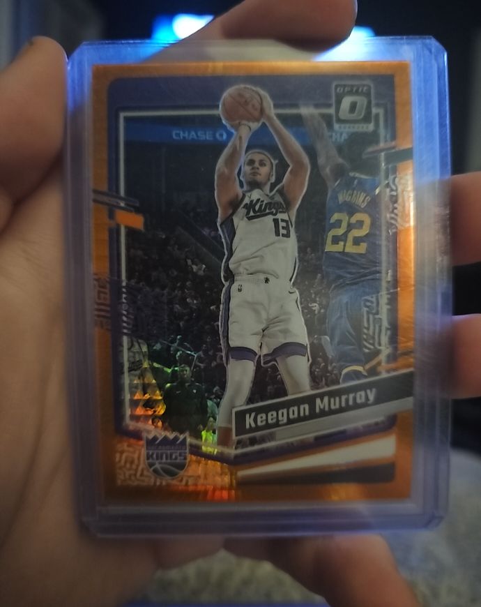 2023-24 Donruss Optic #97 Keegan Murray — front