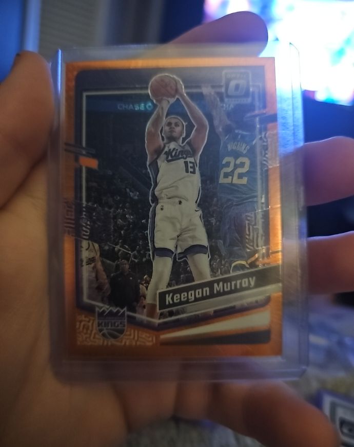 2023-24 Panini Donruss Optic #97 Keegan Murray — front