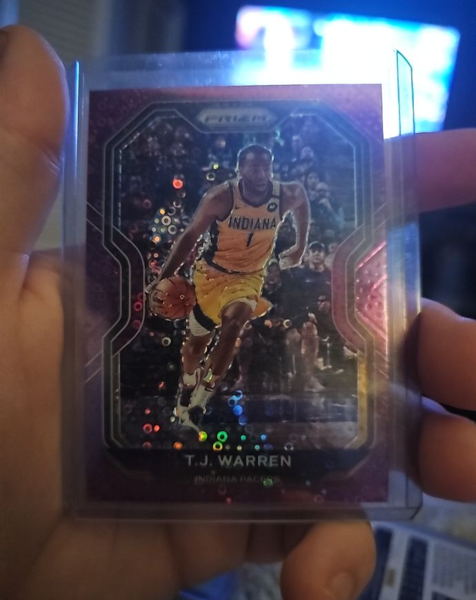 2020-21 Panini Prizm #82 T.J. Warren — front