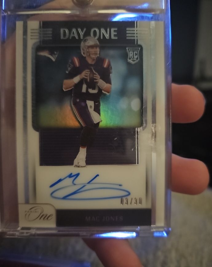 2021 Panini One Day One #103 Mac Jones — front