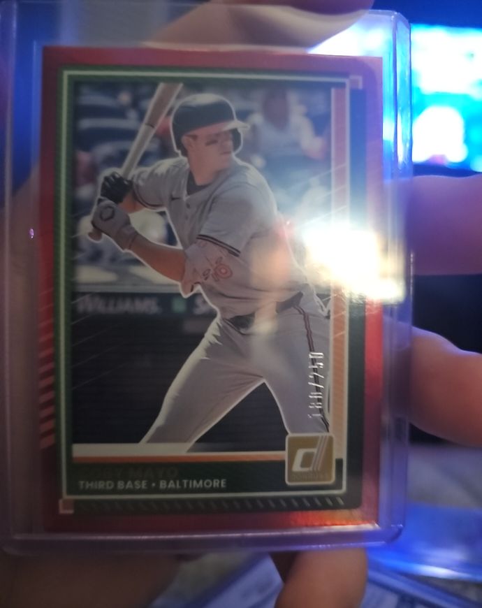 2025 Donruss #5 Coby Mayo — front