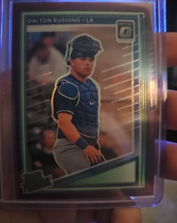 2025 Donruss Optic #125 Dalton Rushing — front