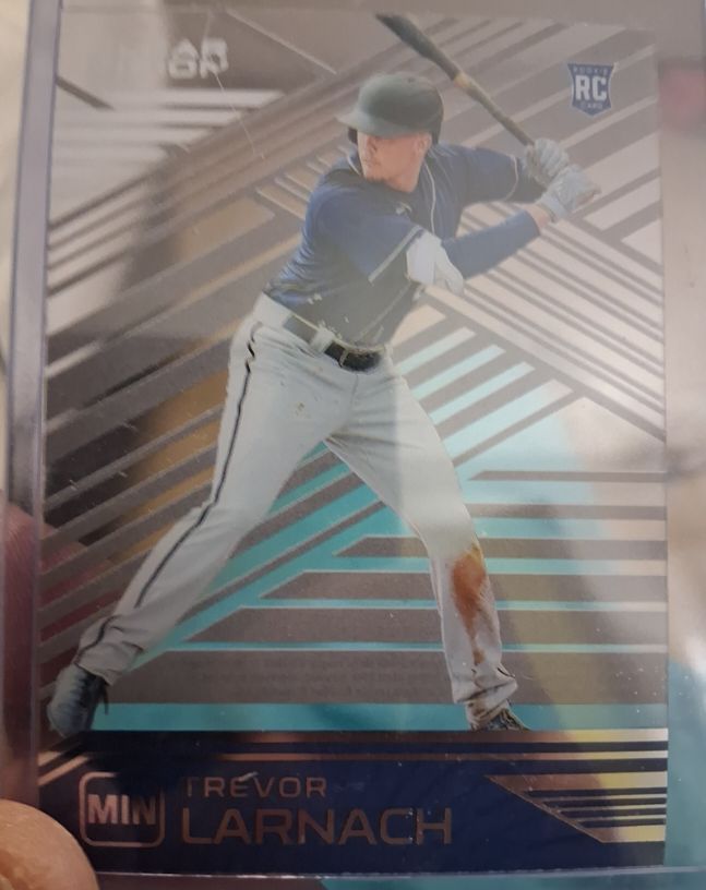 2021 Panini Chronicles Clear Vision #24 Trevor Larnach — front