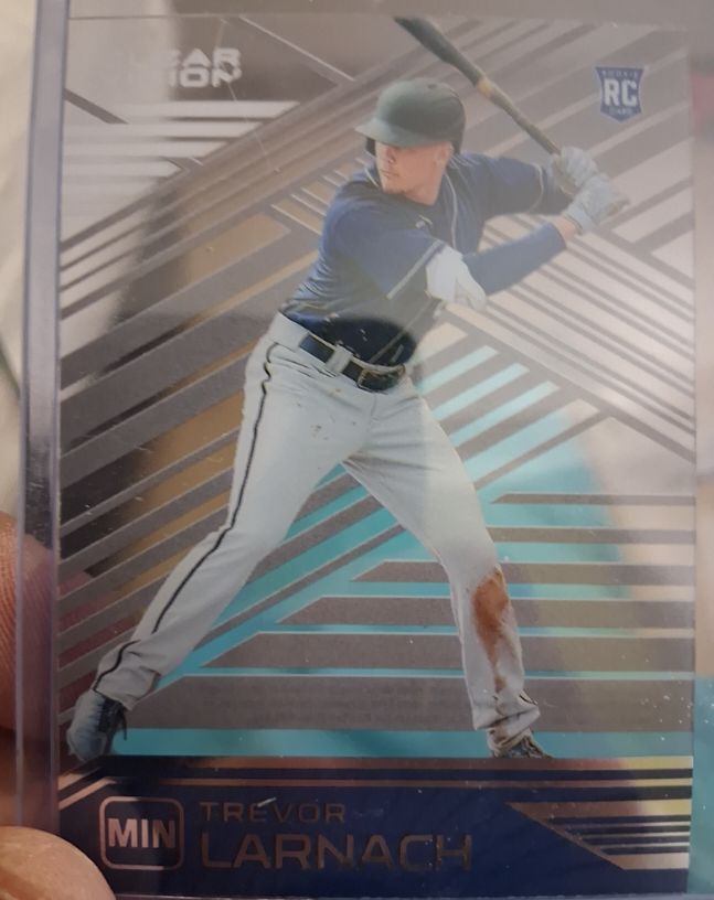 2021 Panini Chronicles Clear Vision #24 Trevor Larnach — front