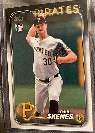 2024 Topps Update #US100 Paul Skenes — front