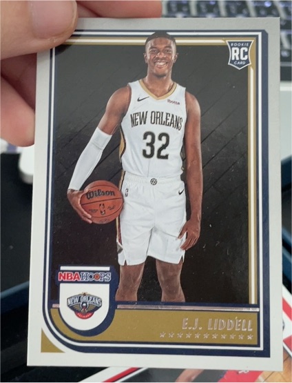 2022-23 Panini NBA Hoops #266 E.J. Liddell — front