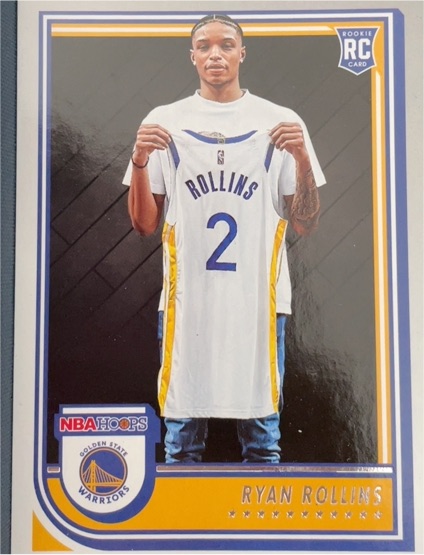 2022-23 Panini NBA Hoops #277 Ryan Rollins — front