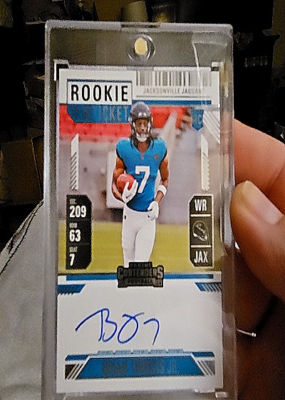 2024 Panini Contenders #209 Zay Flowers Rookie Ticket — front