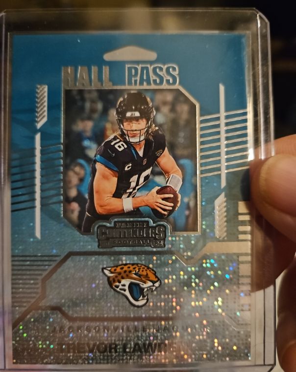 2024 Panini Contenders Hall Pass #16 Trevor Lawrence — front