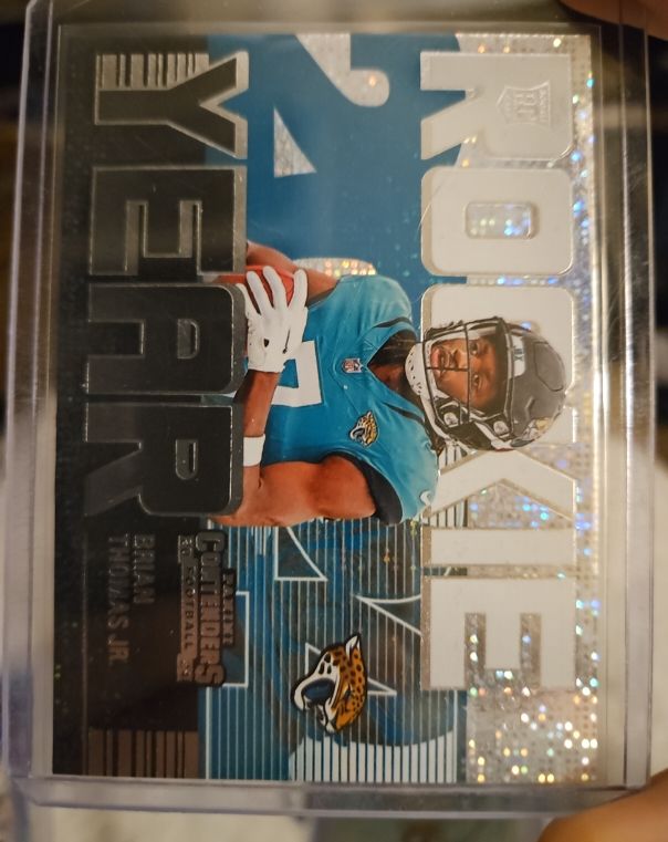 2024 Panini Contenders Rookie of the Year #15 Brian Thomas Jr. — front