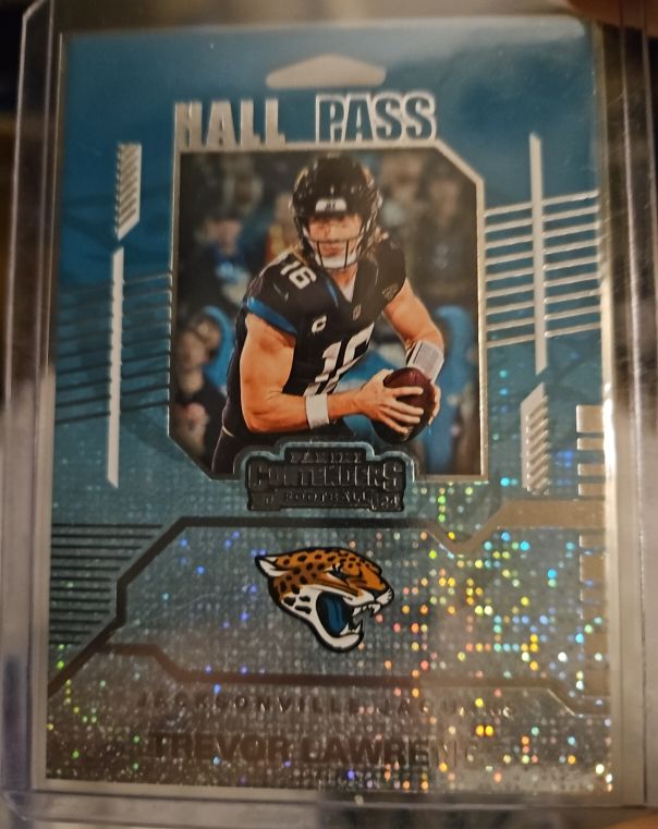 2024 Panini Contenders Hall Pass #16 Trevor Lawrence — front