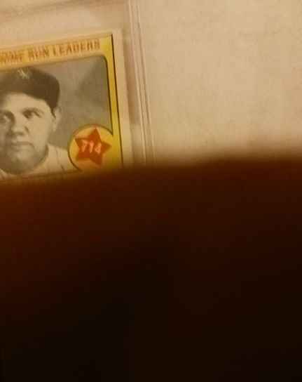1973 Topps #475 Babe Ruth Home Run Leaders — front